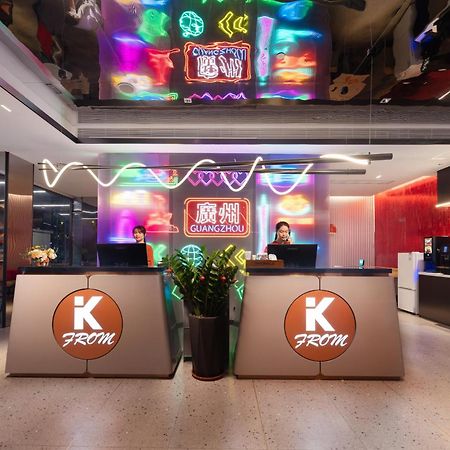 From K Huan Kai Hotel Tiyuxi Metro Station Guangzhou Eksteriør bilde